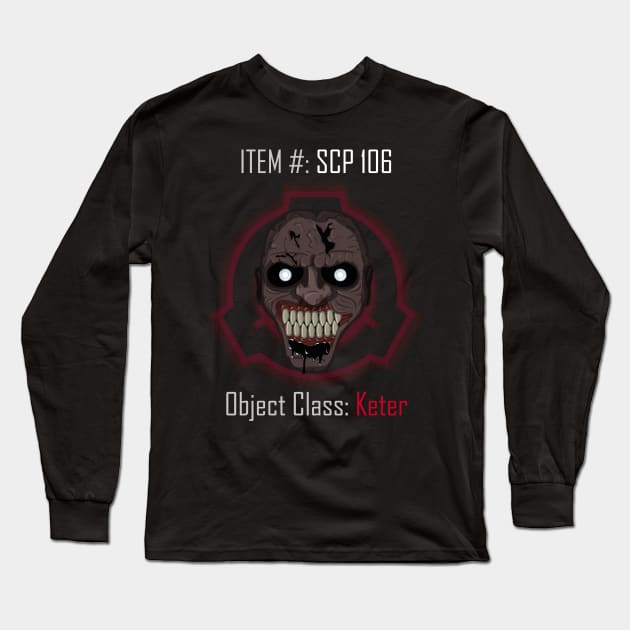 SCP-106 Long Sleeve T-Shirt by NGM